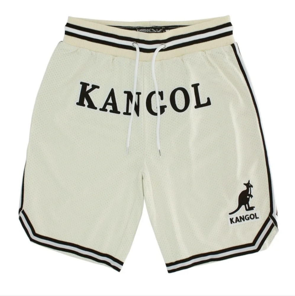 Kangol Men's Cream Shorts